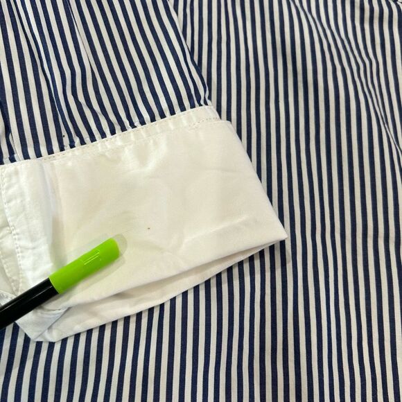 Gap Women’s Medium Fall 2024 Blue Stripe Dress - Picture 7 of 10